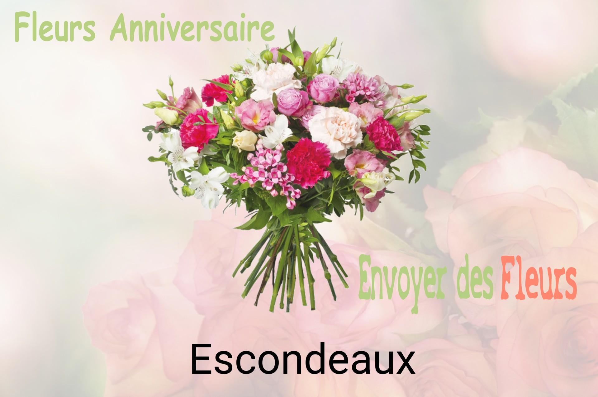 Bouquet de fleurs d’anniversaire livré à Escondeaux